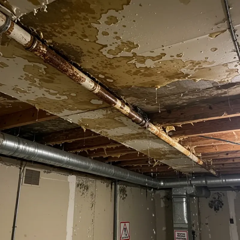 Ceiling Water Damage Repair in Brooks, ME